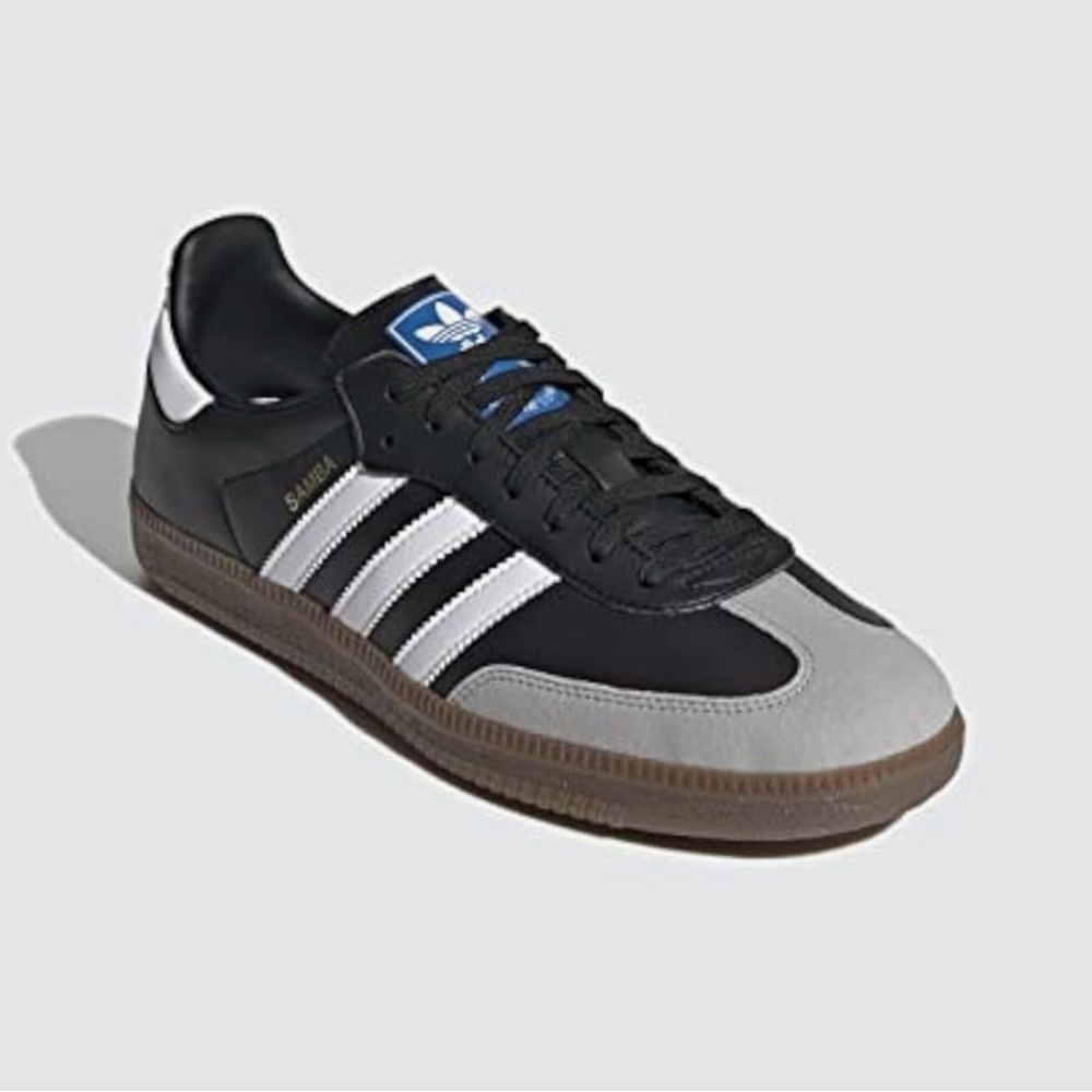 Adidas Samba Black and Gray Sneakers